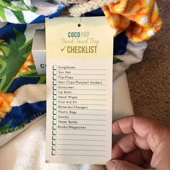 Beach towel/ backpack - Picture 6 of 7